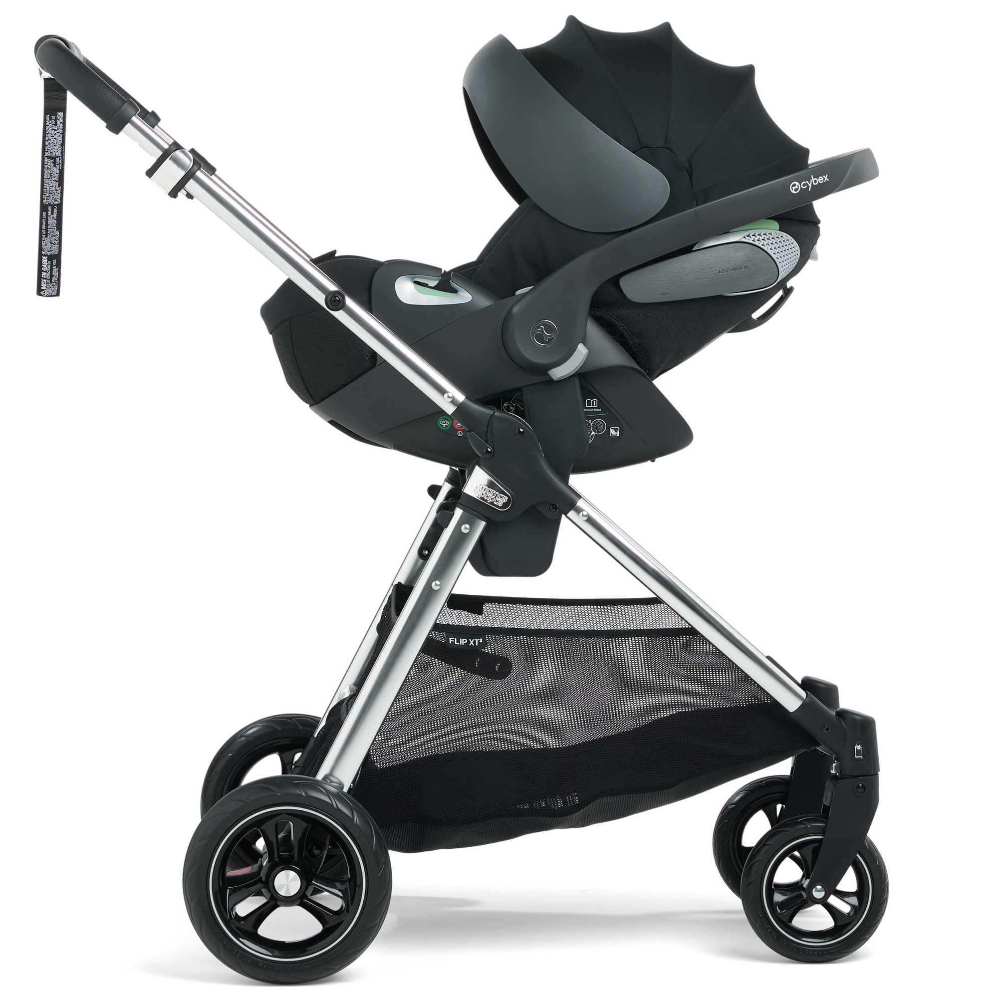 Mamas & Papas Flip XT³ 8 Piece Essentials Bundle with Car Seat in Sage Grey Travel Systems