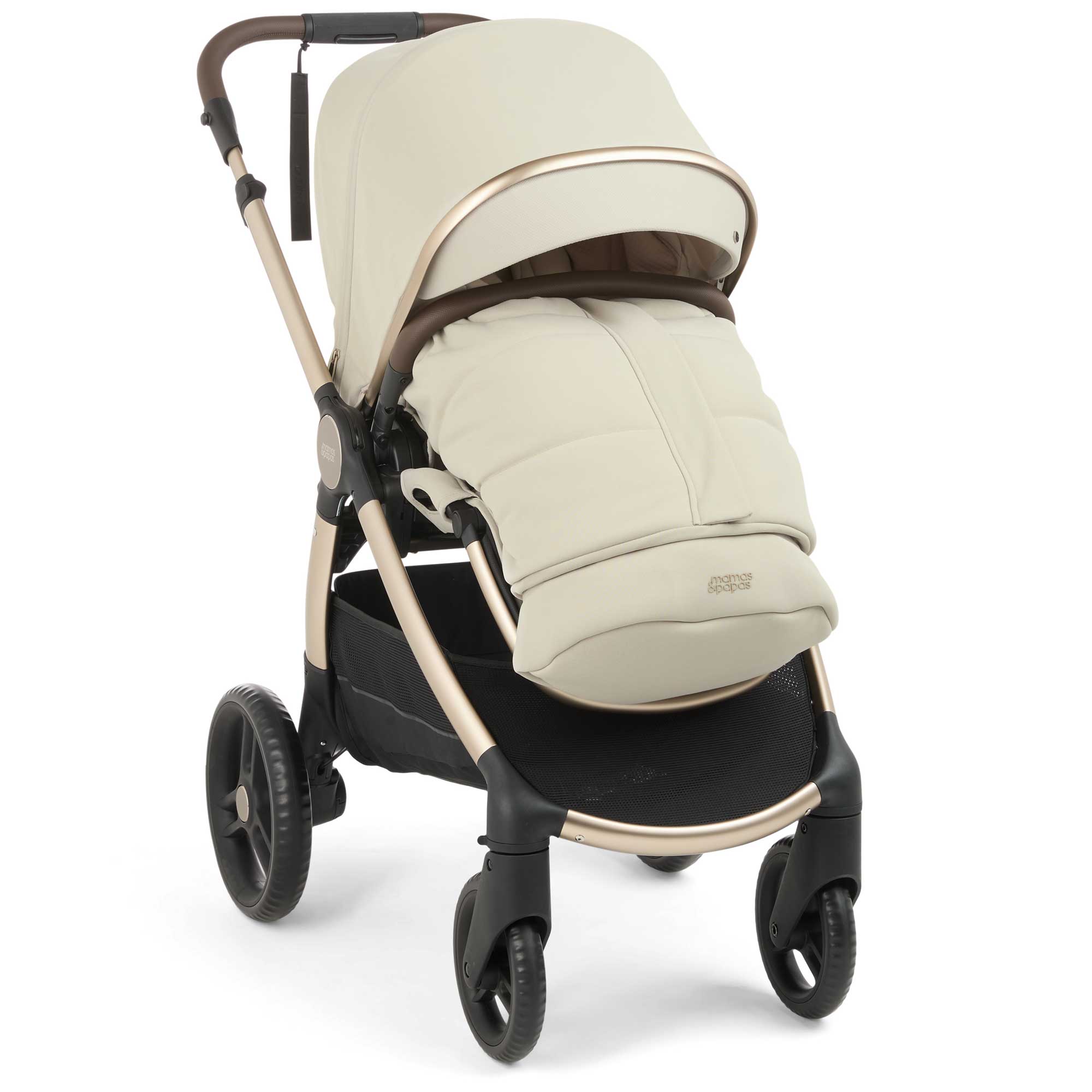 Mamas & Papas Ocarro 2 Complete 10 Piece Cybex Bundle in Shell Travel Systems