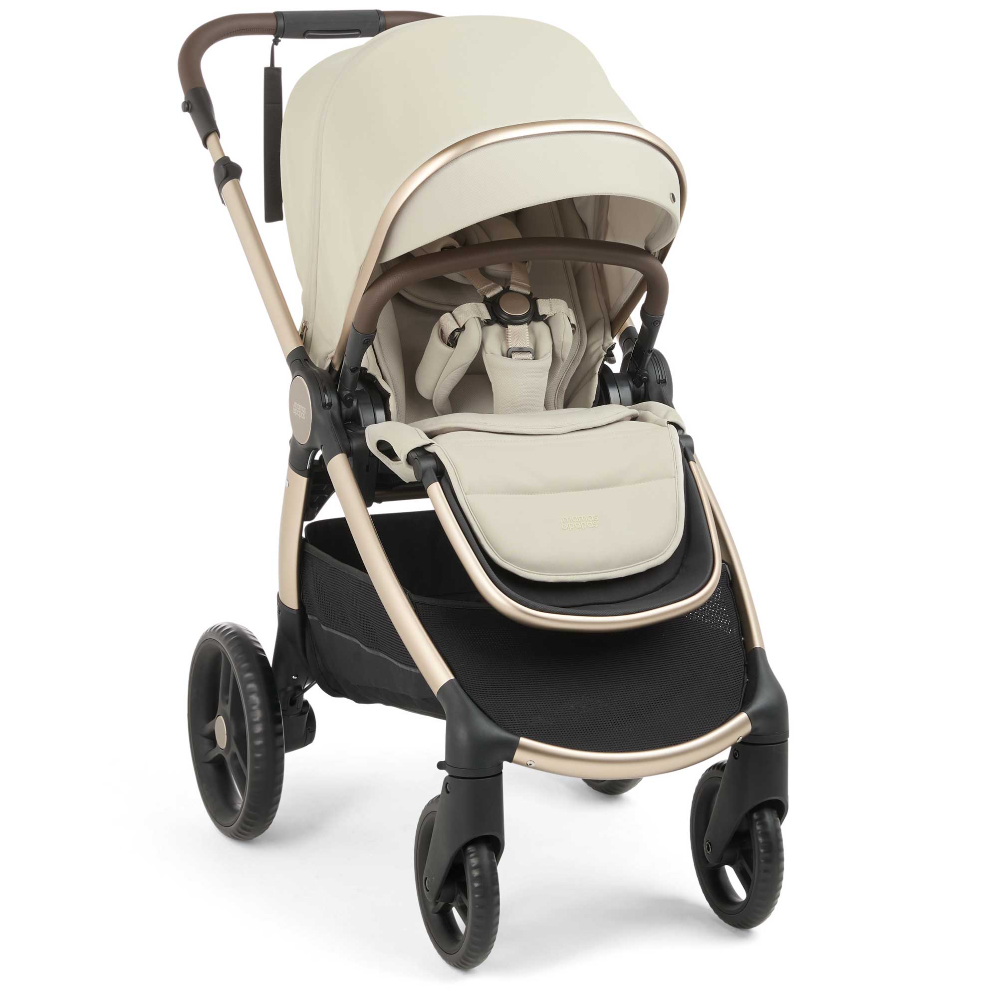 Mamas & Papas Ocarro 2 Complete 10 Piece Cybex Bundle in Shell Travel Systems