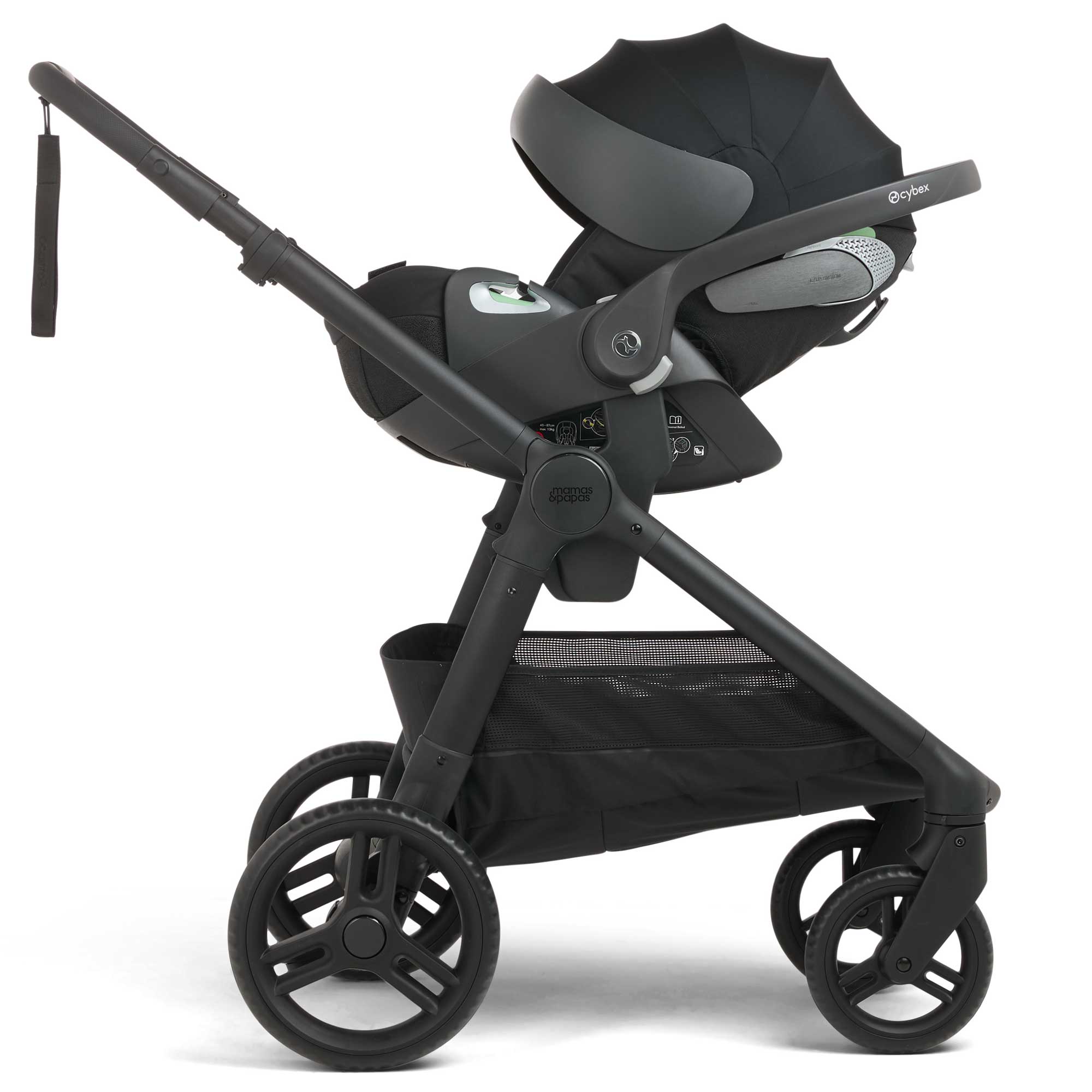 Mamas & Papas Ocarro 2 Complete 8 Piece Cybex Bundle in Teal Travel Systems