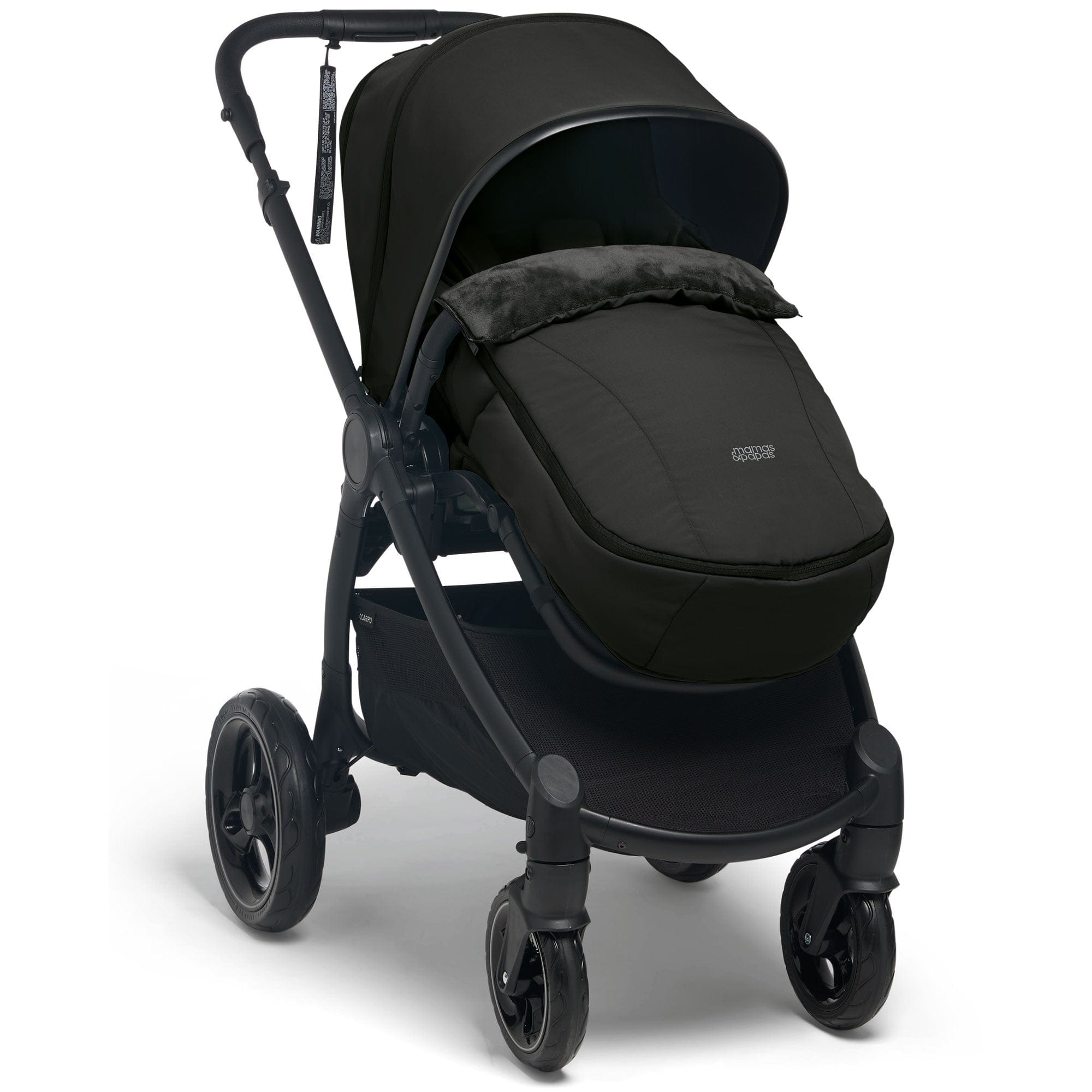 Mamas & Papas Ocarro 8-Piece Cybex Bundle in Jet Travel Systems