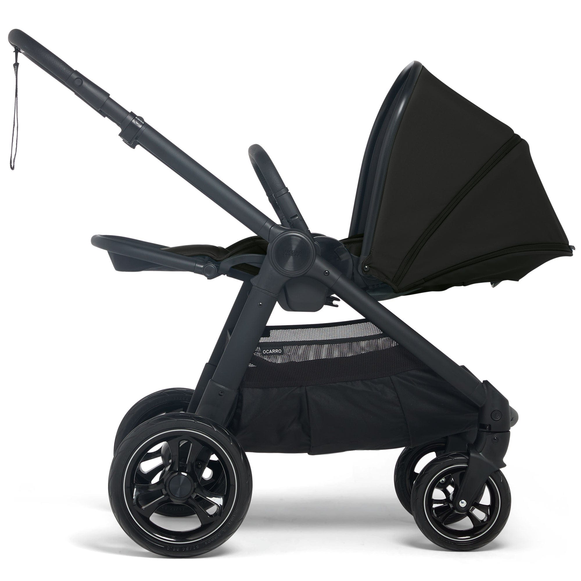 Mamas & Papas Ocarro 8-Piece Cybex Bundle in Jet Travel Systems