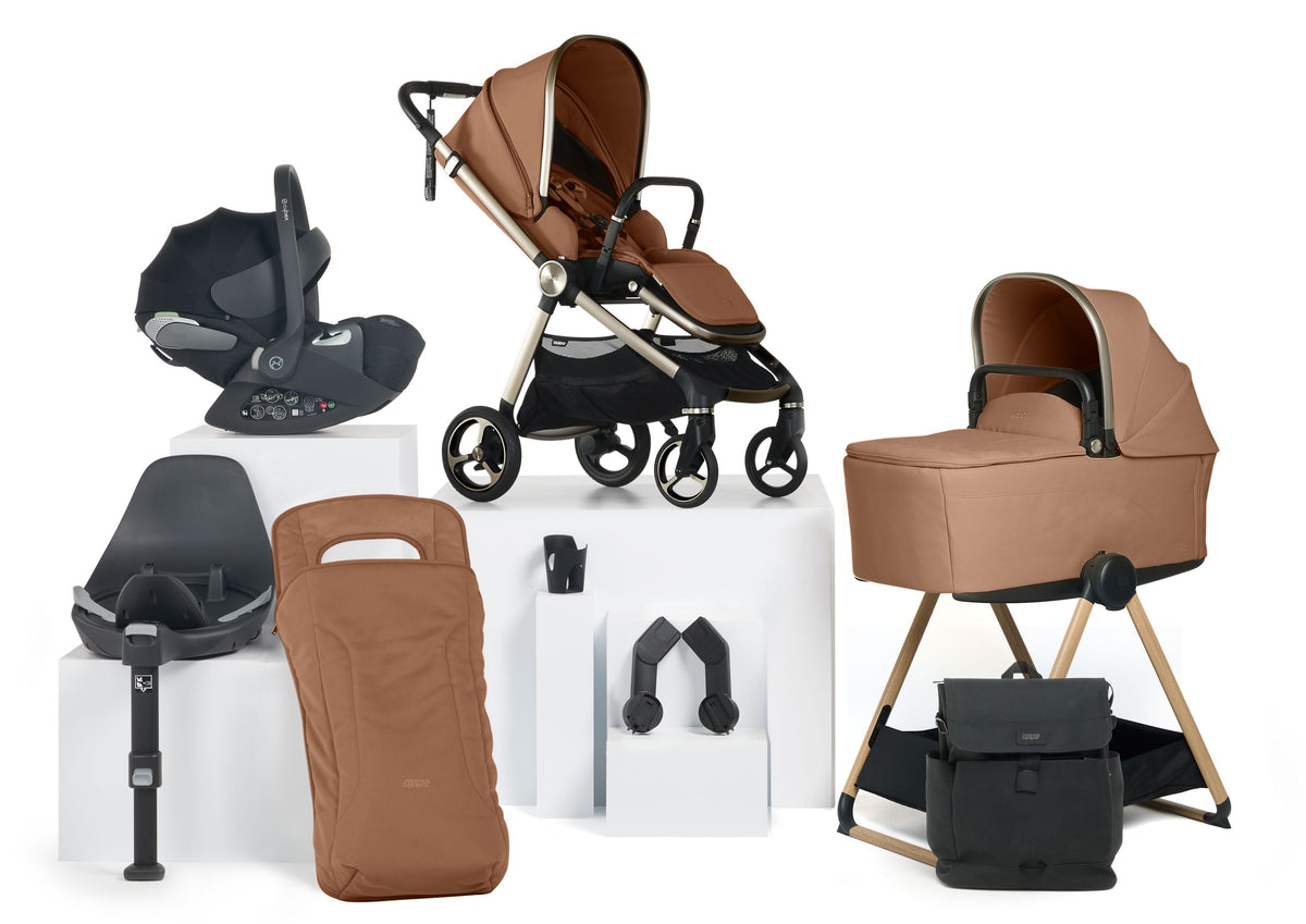 Mamas & Papas Vardo Complete Cybex Bundle in Nutmeg Travel Systems 52421NM04 5063229326035