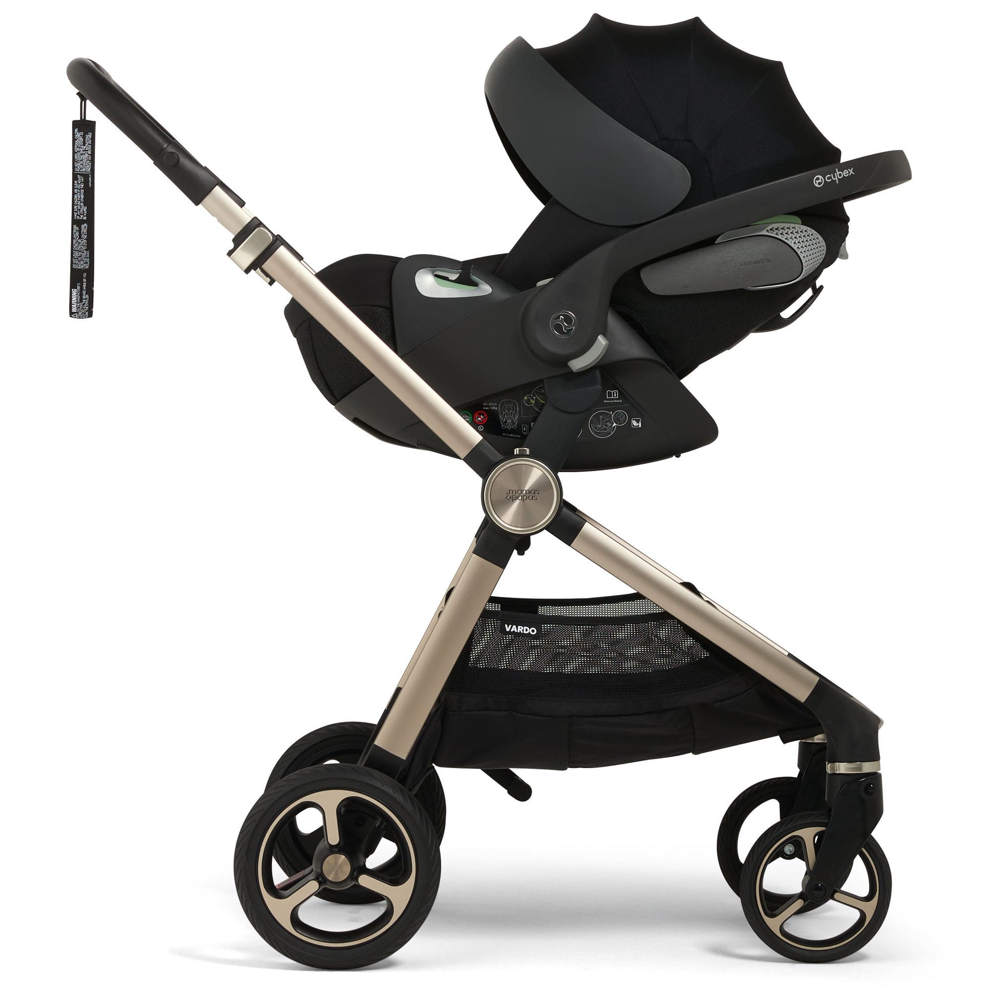 cybex for mamas and papas Mamas & Papas Vardo Complete Cybex Bundle in Shell
