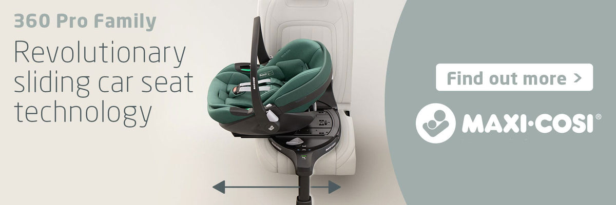 Maxi-Cosi 360 Pro Car Seats Featuring SlideTech