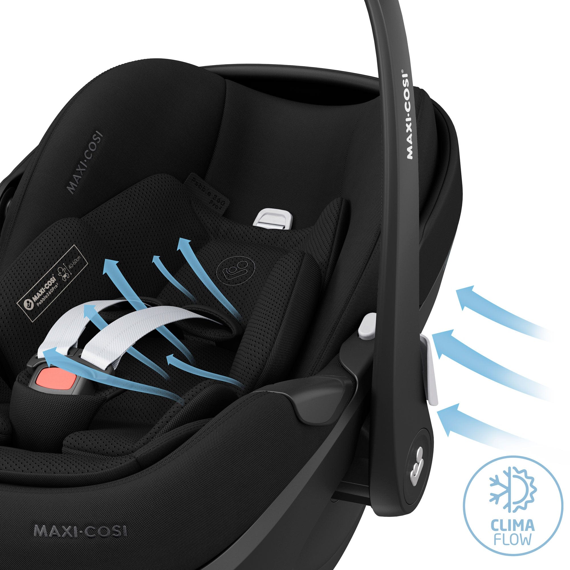 Maxi-Cosi 360 Pro 2 Family Bundle in Twillic Black Baby Car Seats KF59100000 8712930008842