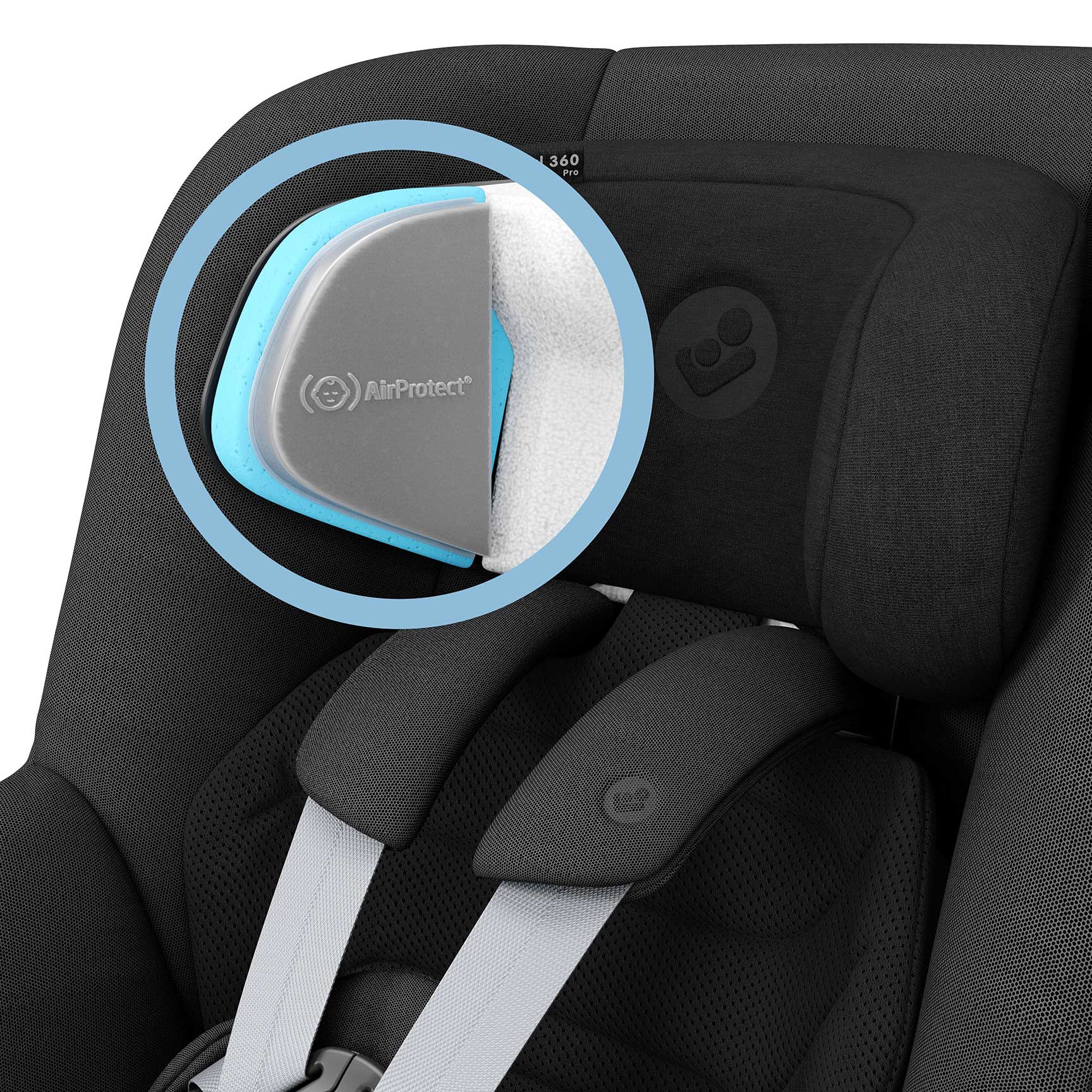 Maxi-Cosi 360 Pro 2 Family Bundle in Twillic Black Baby Car Seats KF59100000 8712930008842