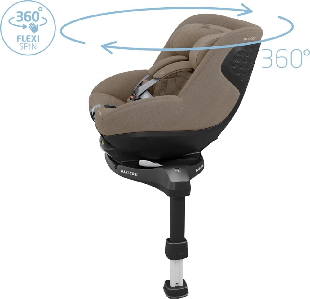 Maxi-Cosi 360 Pro 2 Family Bundle in Twillic Truffle Baby Car Seats KF10000126 8712930020363