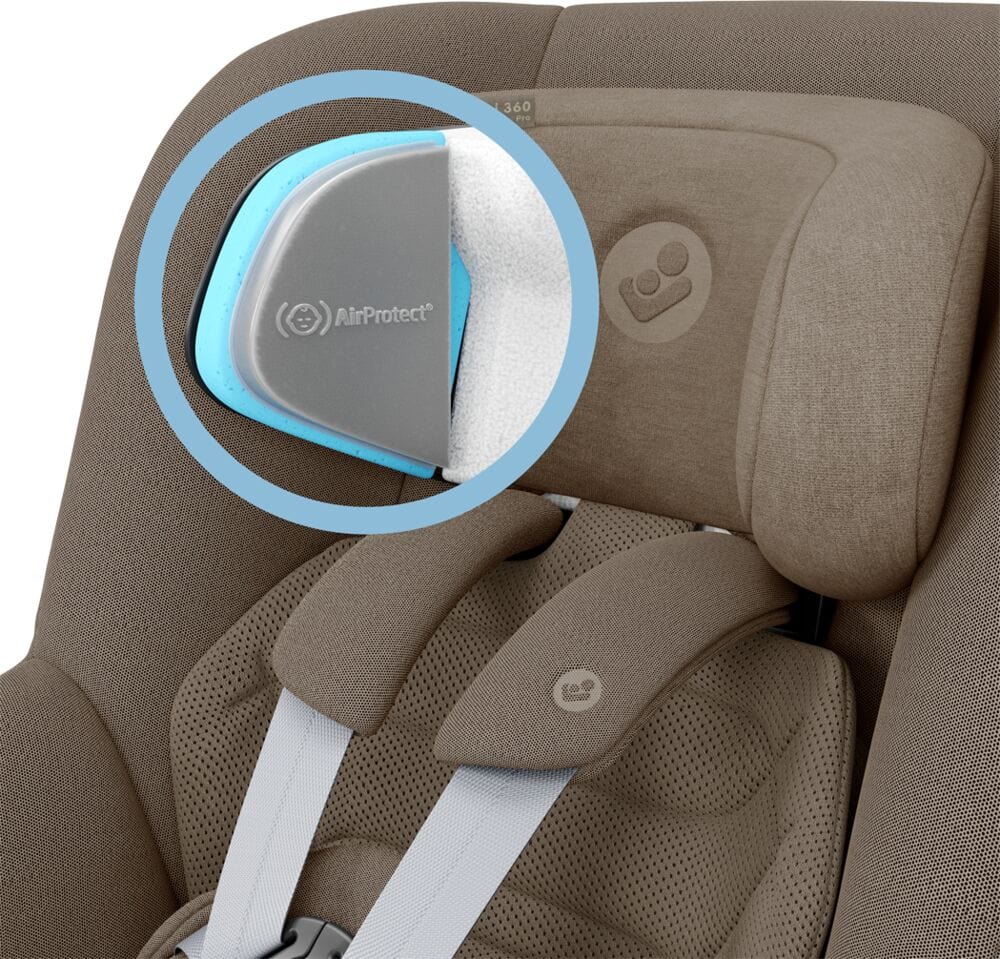 Maxi-Cosi 360 Pro 2 Family Bundle in Twillic Truffle Baby Car Seats KF10000126 8712930020363