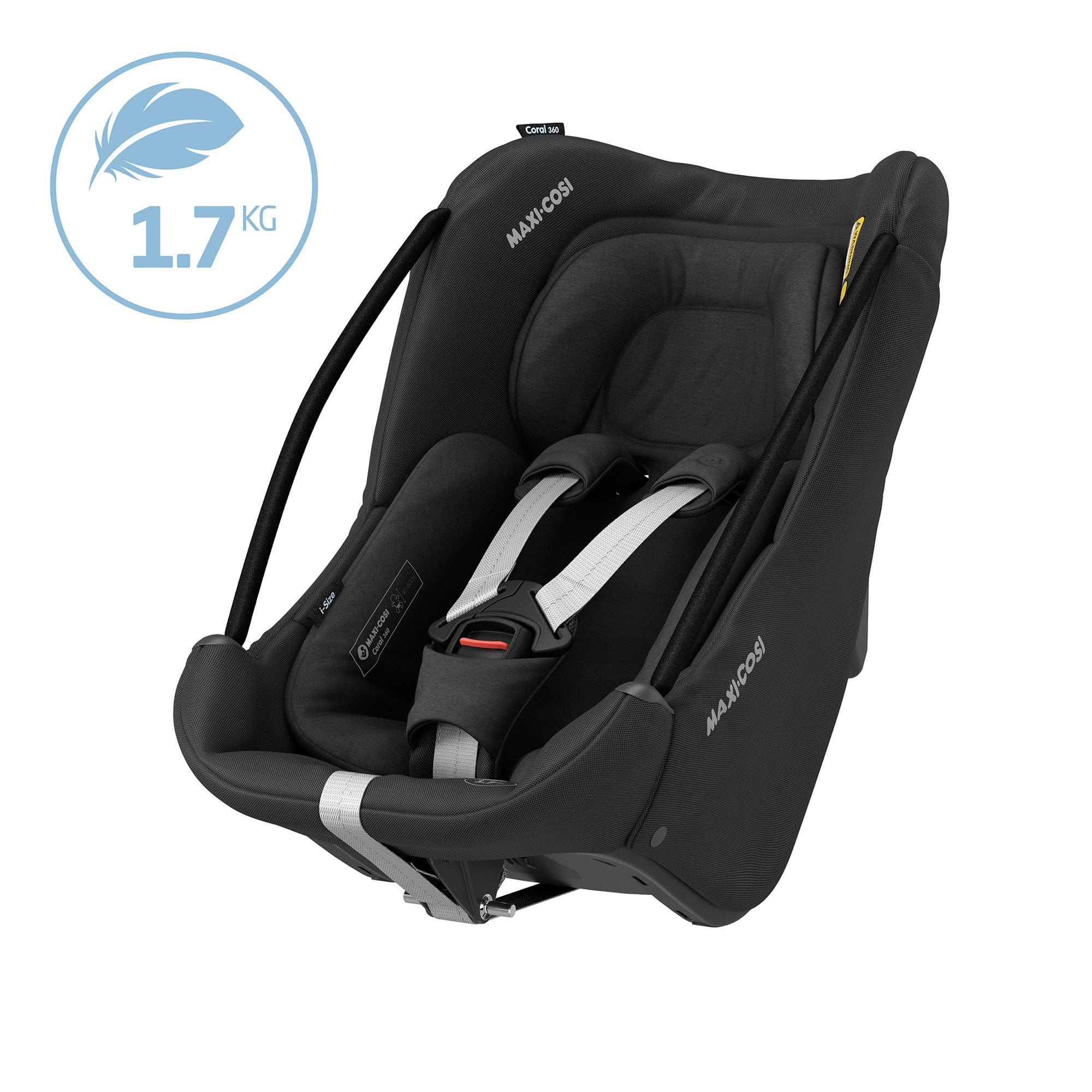 Maxi-Cosi Coral 360 Car Seat Essential Black - Main Image