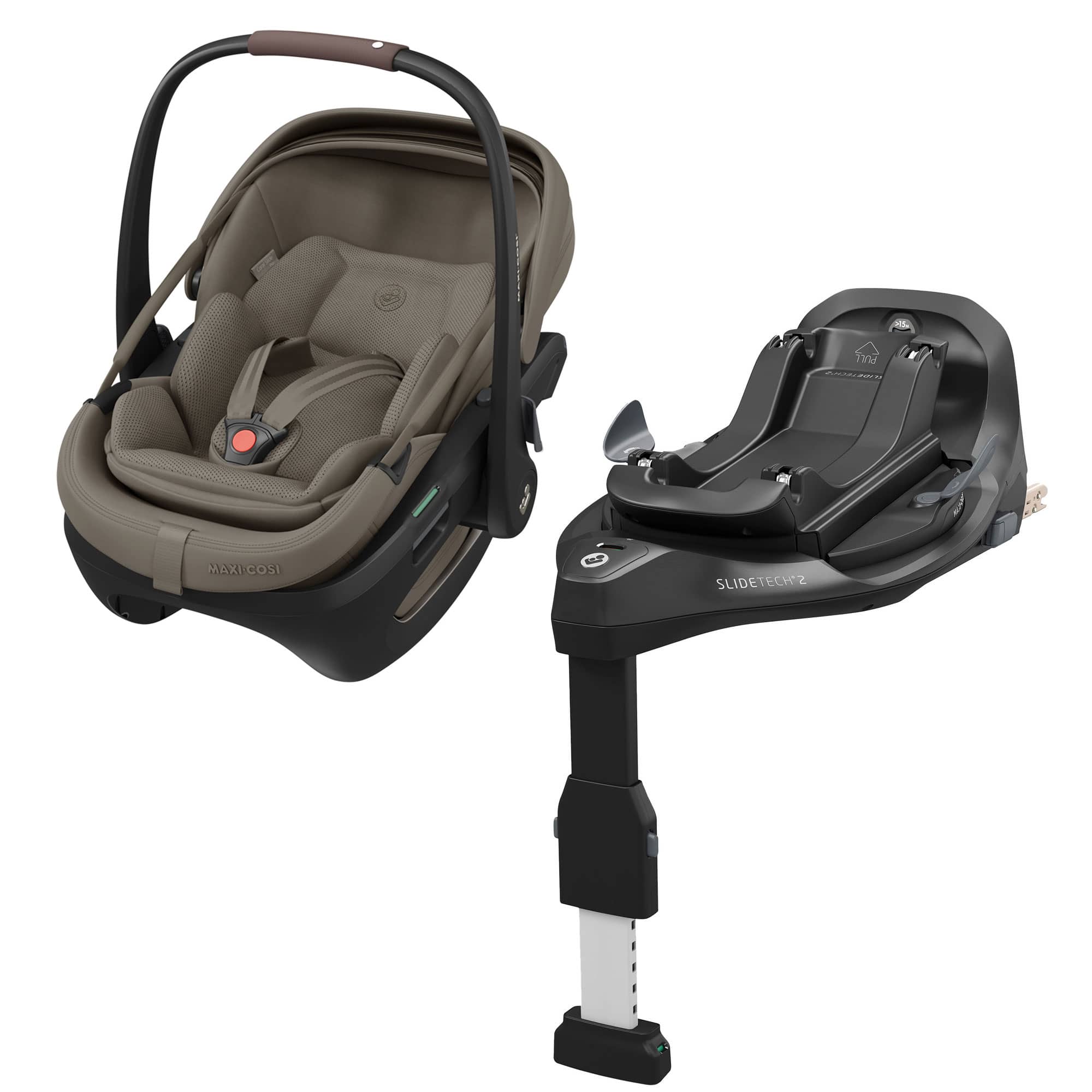 Maxi-Cosi Coral Slide Pro in Oak Truffle Baby Car Seats KF10000159 8712930187875