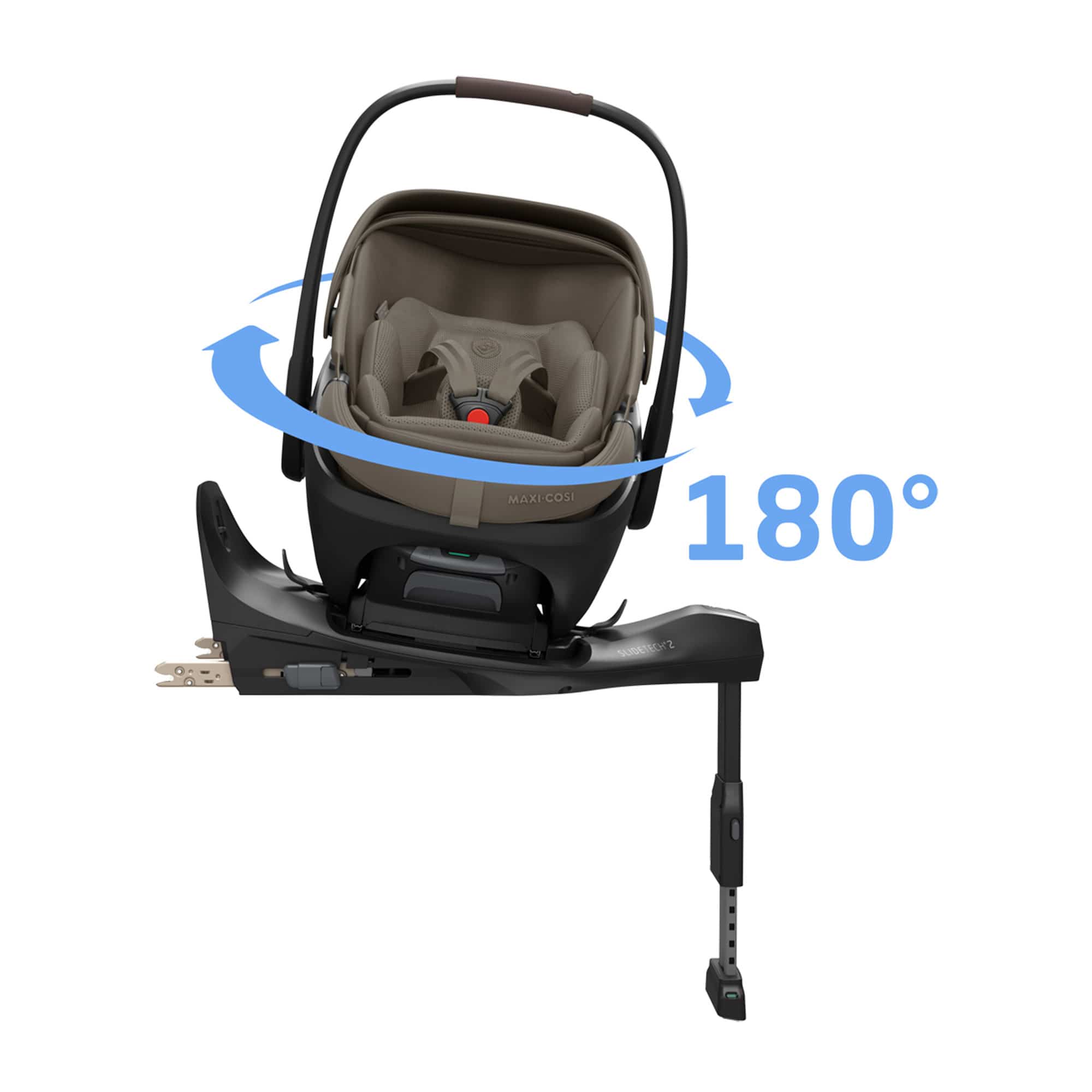 Maxi-Cosi Coral Slide Pro, Pearl XL Slide Pro & Base Bundle in Oak Truffle Baby Car Seats KF10000152 8712930187806