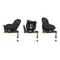 Maxi-Cosi Pearl 360 Pro & FamilyFix 360 Pro in Authentic Graphite Baby Car Seats 8053550110-1 8712930184676