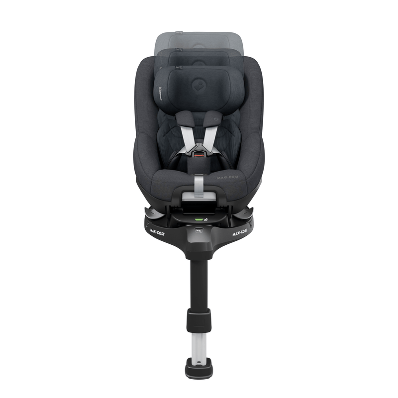 Maxi-Cosi Pearl 360 Pro & FamilyFix 360 Pro in Authentic Graphite Baby Car Seats 8053550110-1 8712930184676