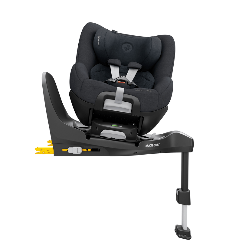 Maxi-Cosi Pearl 360 Pro & FamilyFix 360 Pro in Authentic Graphite Baby Car Seats 8053550110-1 8712930184676