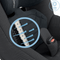 Maxi-Cosi Pearl 360 Pro & FamilyFix 360 Pro in Authentic Graphite Baby Car Seats 8053550110-1 8712930184676