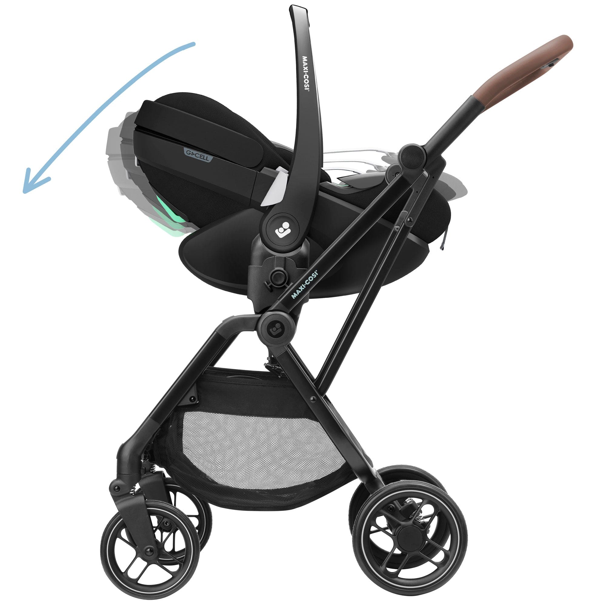 Maxi-Cosi Pebble 360 Pro V2 in Twillic Black - Main Image