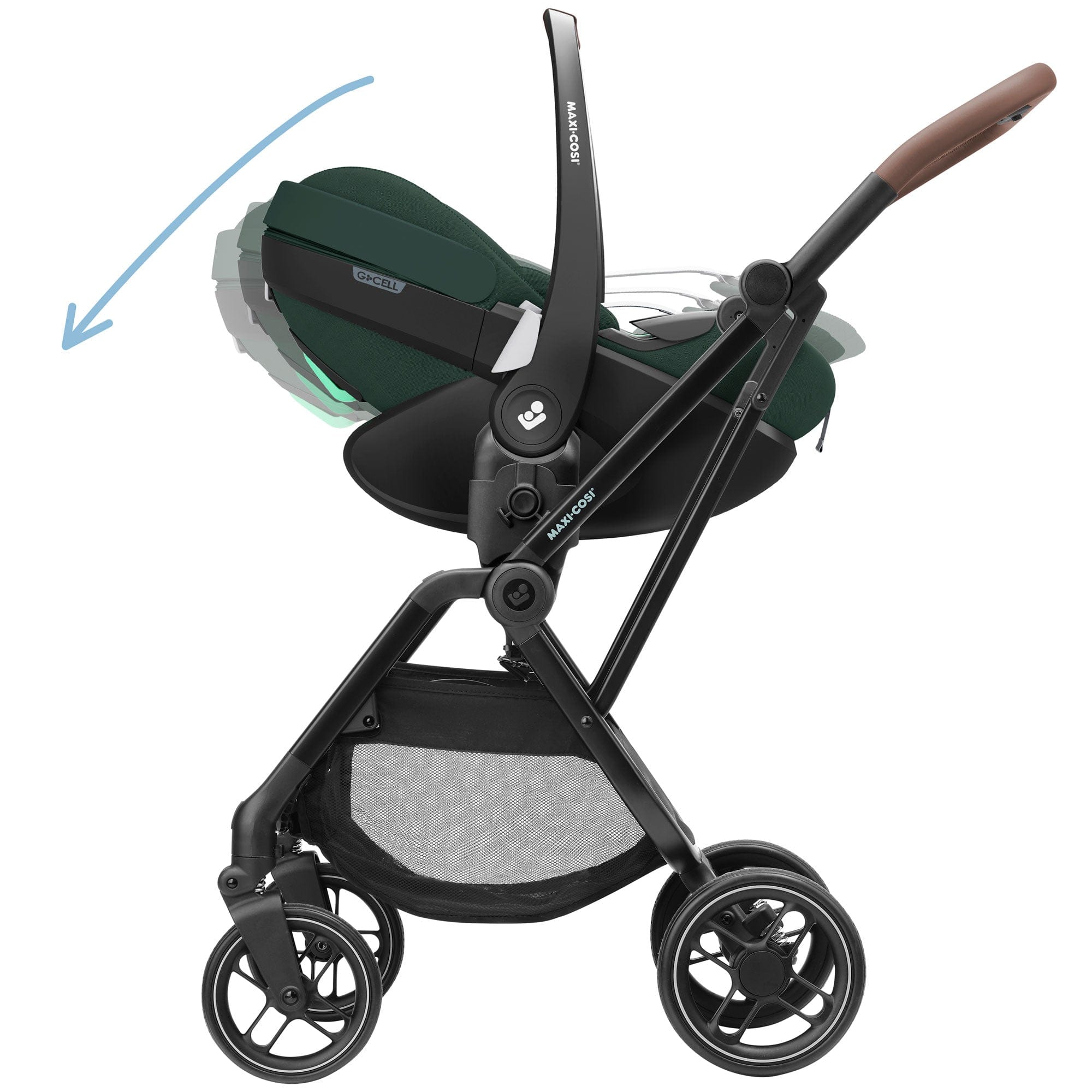 【美品】Maxi-Cosi PEBBLE 360 グリーン マキシコシ ペブル360 Maxi-Cosi PEBBLE360 エッセンシャル