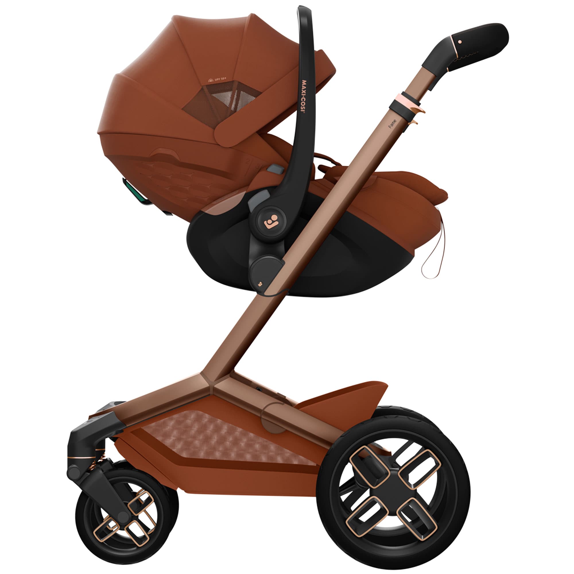 Maxi-Cosi Pebble Slide Pro in Copper Terra Baby Car Seats