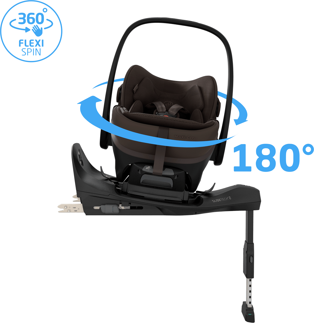 Maxi-Cosi Pebble Slide Pro in Espresso Brown Baby Car Seats
