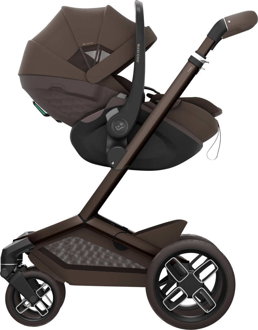 Maxi-Cosi Pebble Slide Pro in Espresso Brown Baby Car Seats