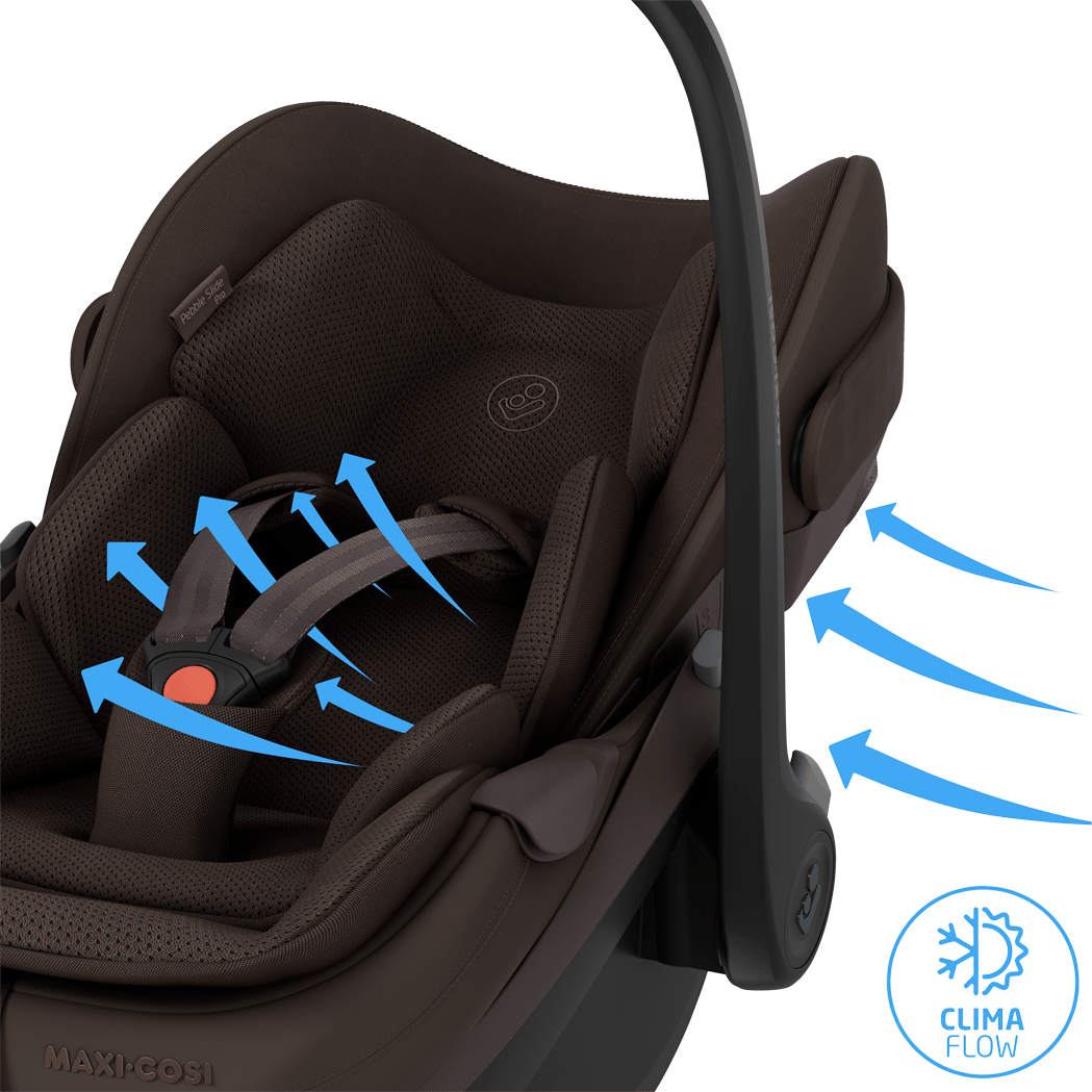 Maxi-Cosi Pebble Slide Pro in Espresso Brown Baby Car Seats