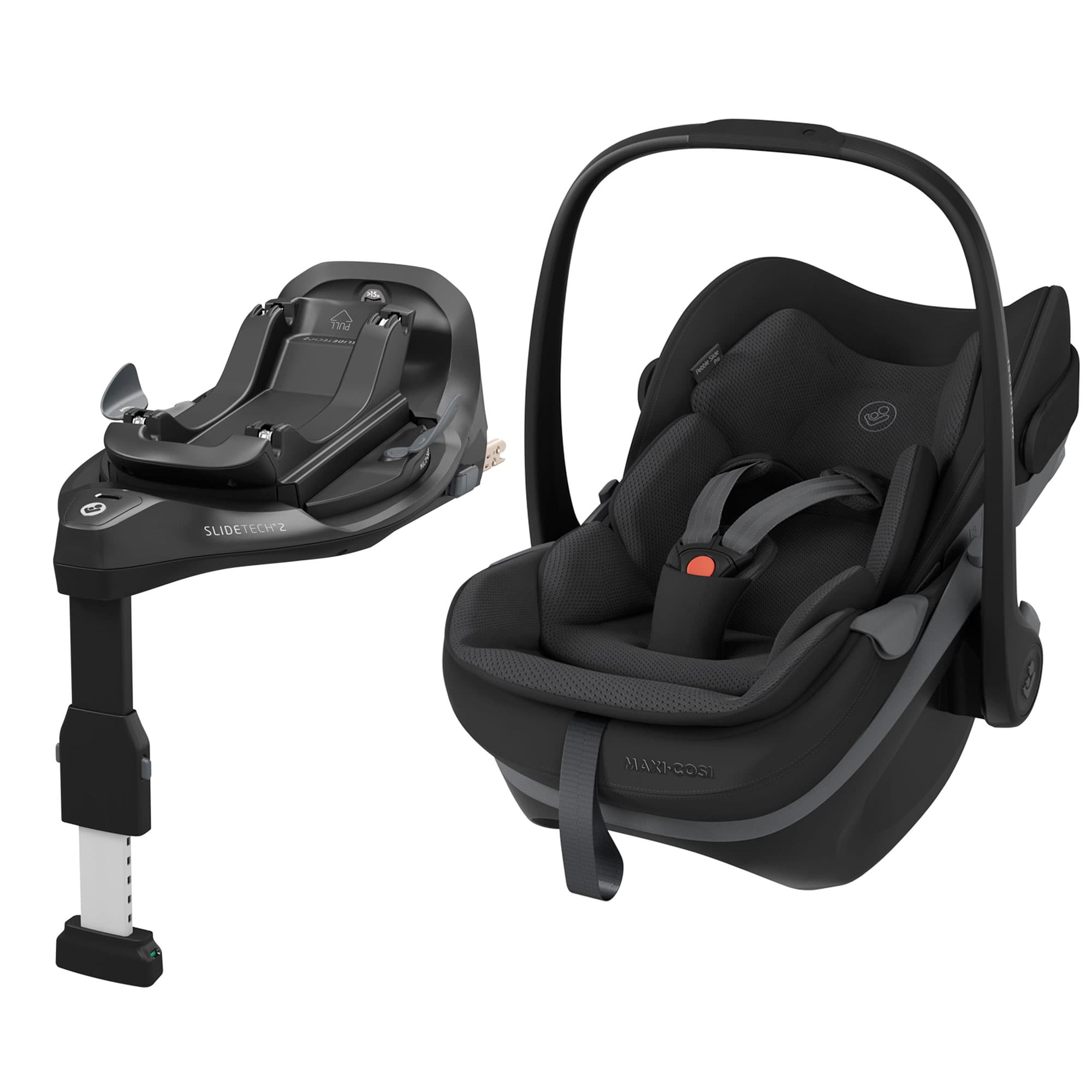 Maxi-Cosi Pebble Slide Pro in Onyx Black Baby Car Seats 8442508110-1 8712930187530
