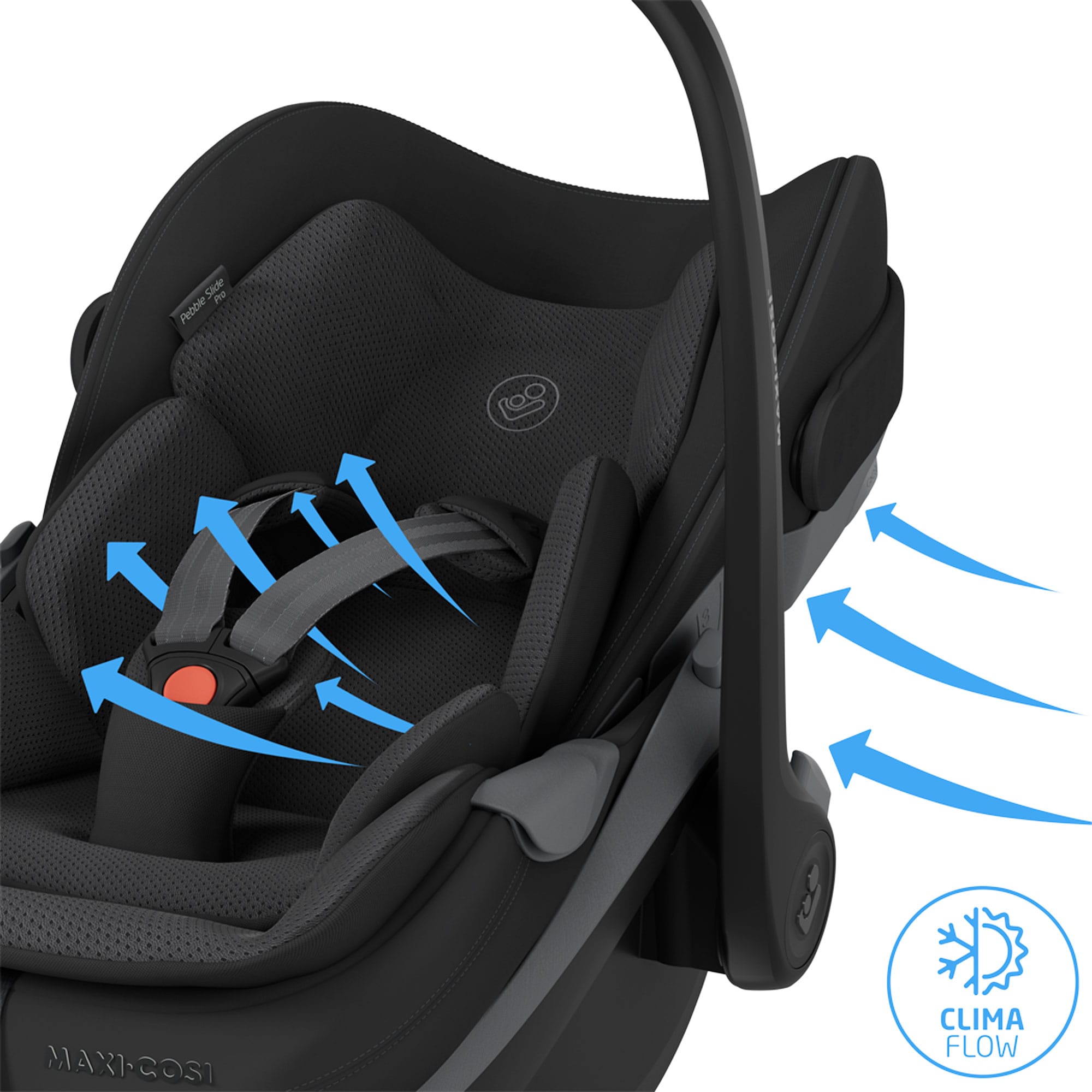 Maxi-Cosi Slide Pro Family Bundle in Black Baby Car Seats KF10000146 8712930187745