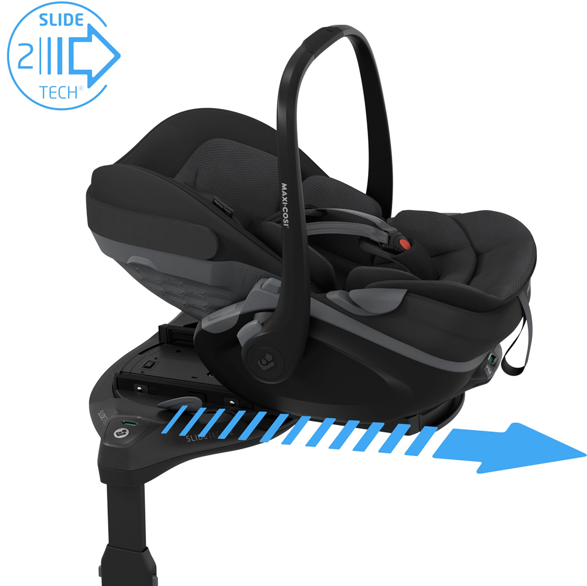 Maxi-Cosi Slide Pro Family Bundle in Black Baby Car Seats KF10000146 8712930187745