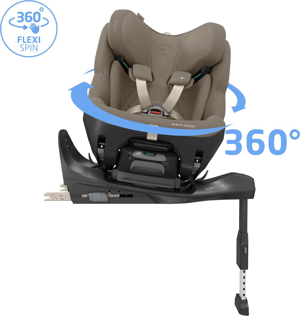 Maxi-Cosi Slide Pro Family Bundle in Espresso Brown/ Truffle Baby Car Seats KF10000278 8720291009705