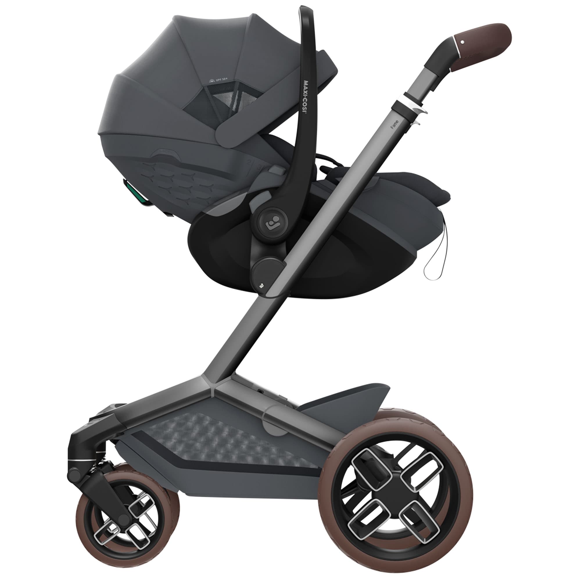 Maxi-Cosi Slide Pro Family Bundle in Graphite Baby Car Seats KF10000148 8712930187769