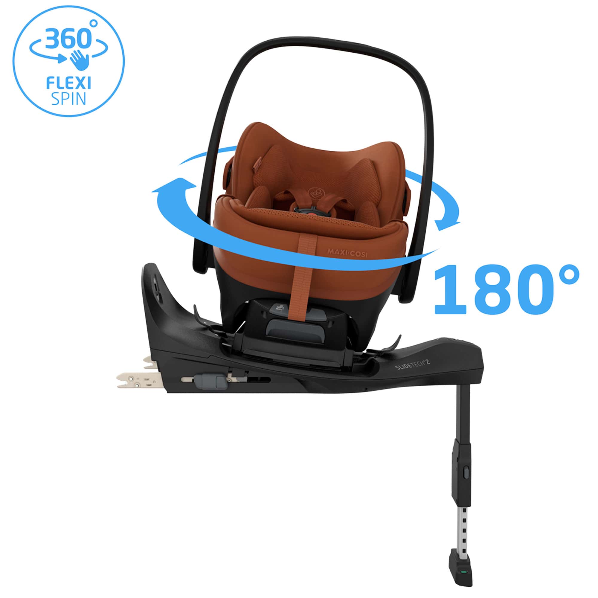 Maxi-Cosi Slide Pro Family Bundle in Terra/Black Baby Car Seats KF10000260 8720291004502