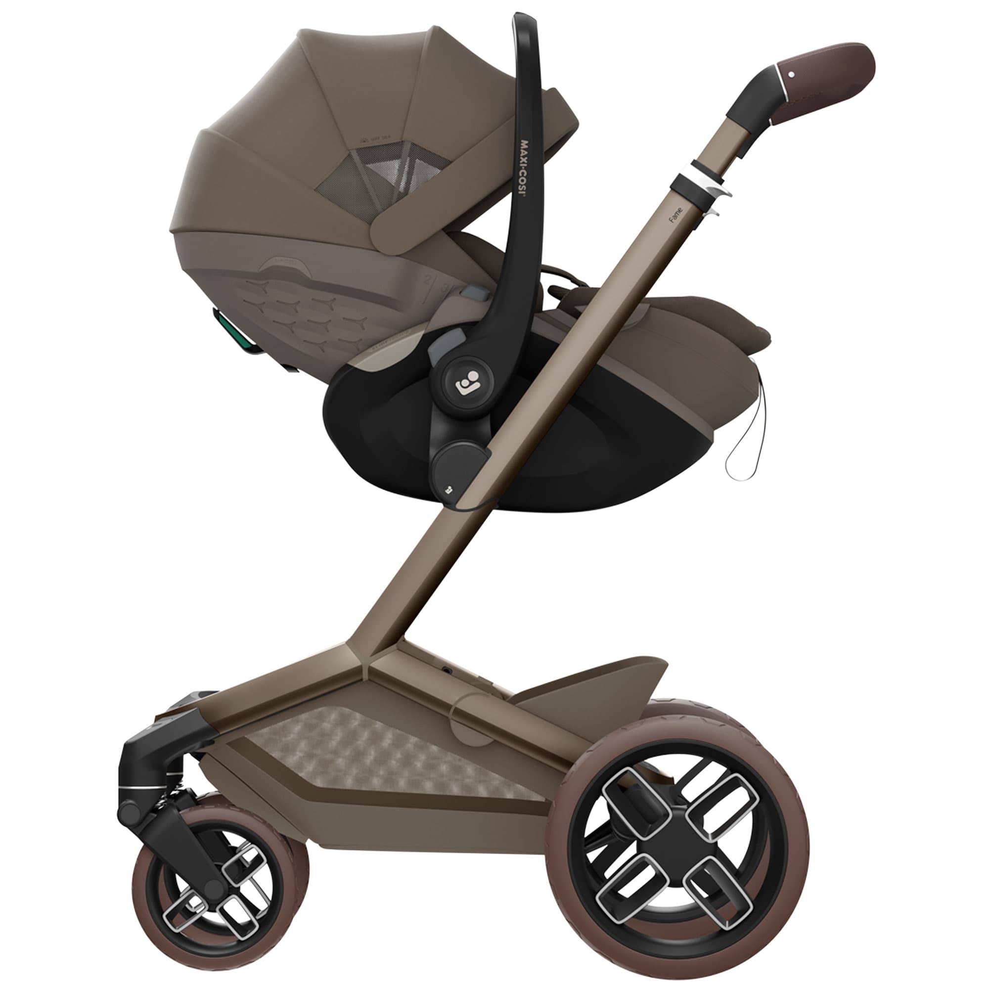 Maxi-Cosi Slide Pro Family Bundle in Truffle Baby Car Seats KF10000147 8712930187752