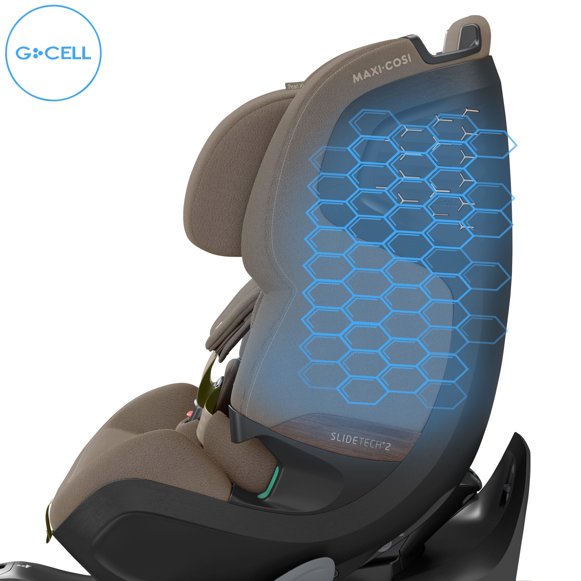 Maxi-Cosi Slide Pro Family Bundle in Truffle Baby Car Seats KF10000147 8712930187752