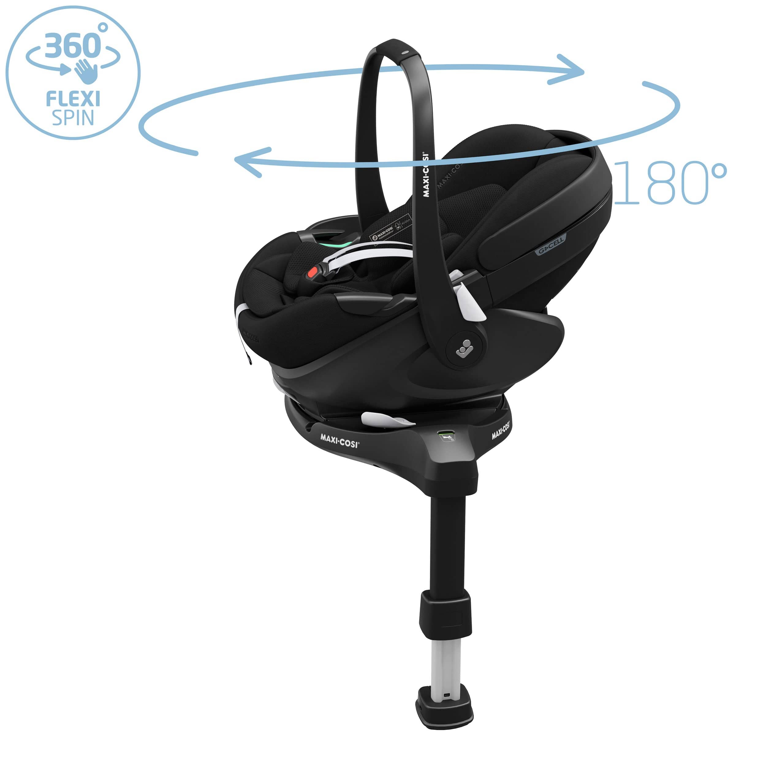 Maxi-Cosi FAME 10 Piece Premium Family 360 Pro Bundle in Twillic Black Baby Prams KF10000131 8712930023654