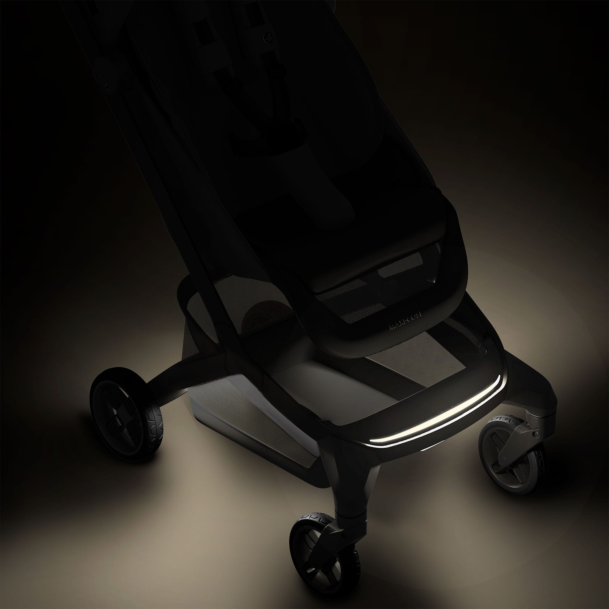 Maxi-Cosi Fame Cabin Complete Pram in Onyx Black Baby Prams KF10000216 8720291001839
