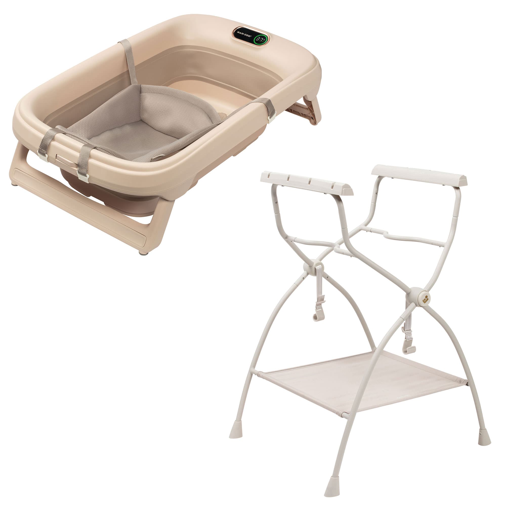 Maxi-Cosi Indigo Plus Bathtub + Newborn Insert in Muted Terra Bathing & Grooming 3107114000-1 3220660010677