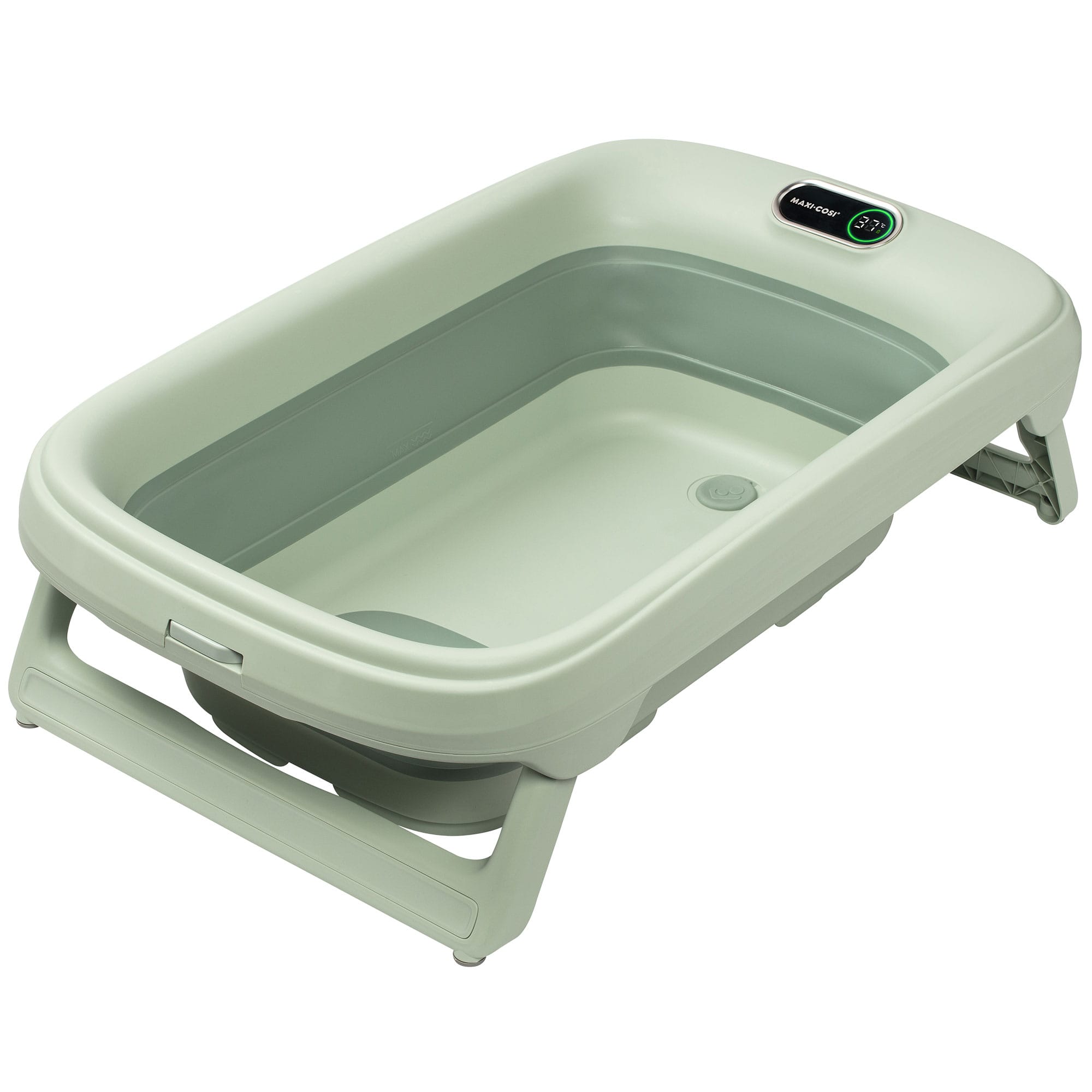 Maxi-Cosi Indigo Plus Bathtub + Newborn Insert in Sage Green Bathing & Grooming