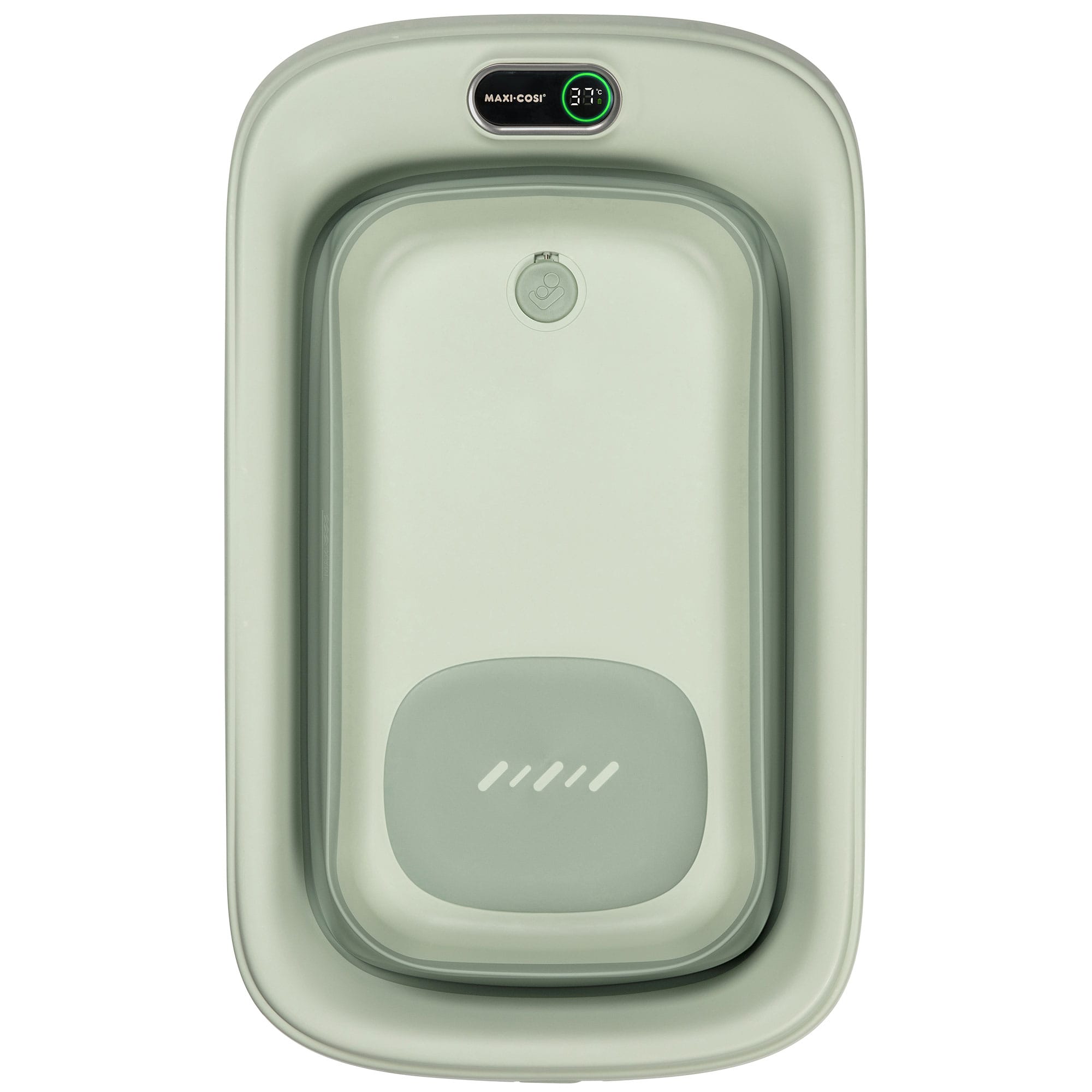 Maxi-Cosi Indigo Plus Bathtub + Newborn Insert in Sage Green Bathing & Grooming
