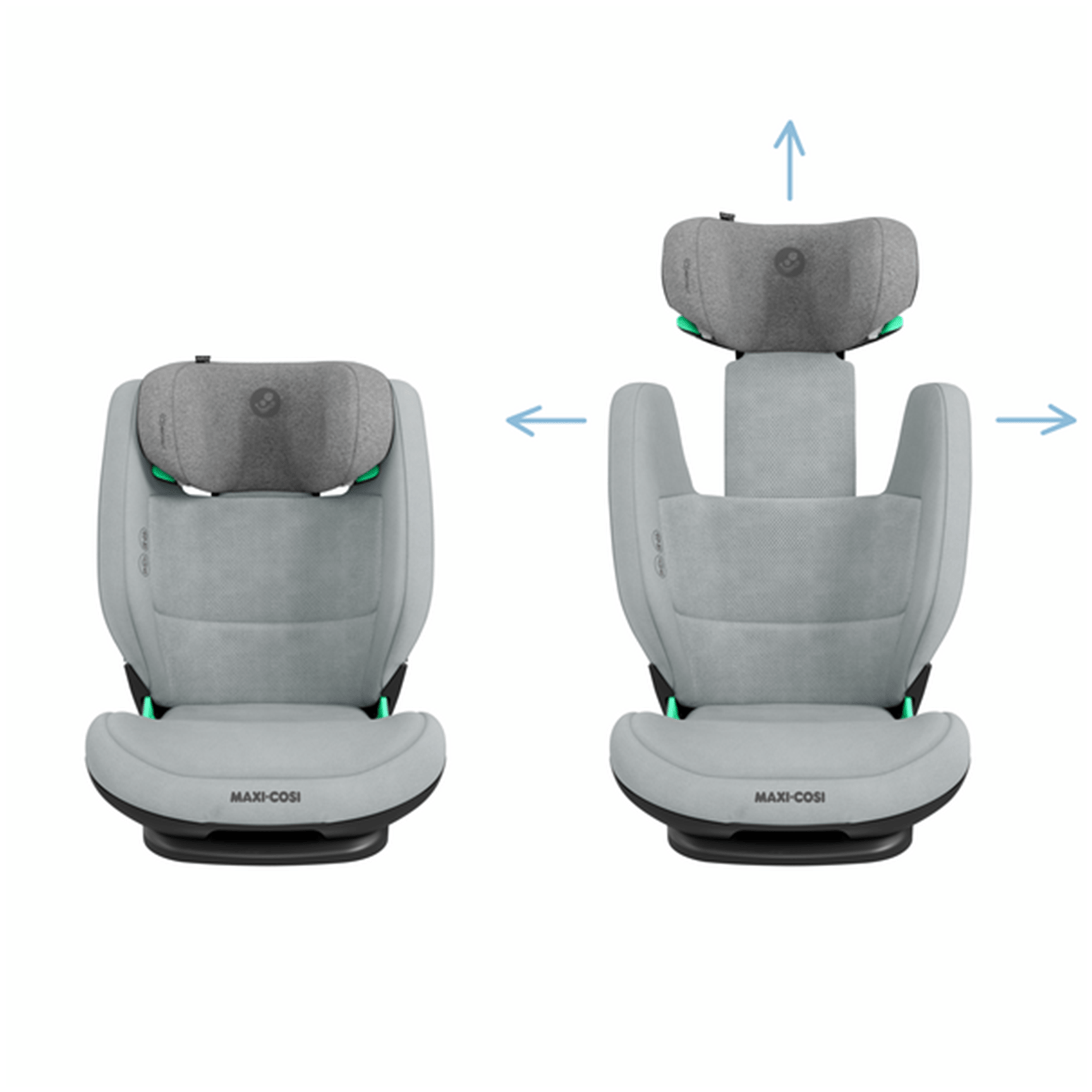 Maxi-Cosi Rodifix Pro i-size Car Seat in Authentic Grey Car Seats 8800510110 8712930177678