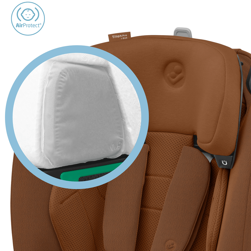 Maxi-Cosi Titan Pro 2 i-Size Car Seat in Authentic Cognac Car Seats 8618650111