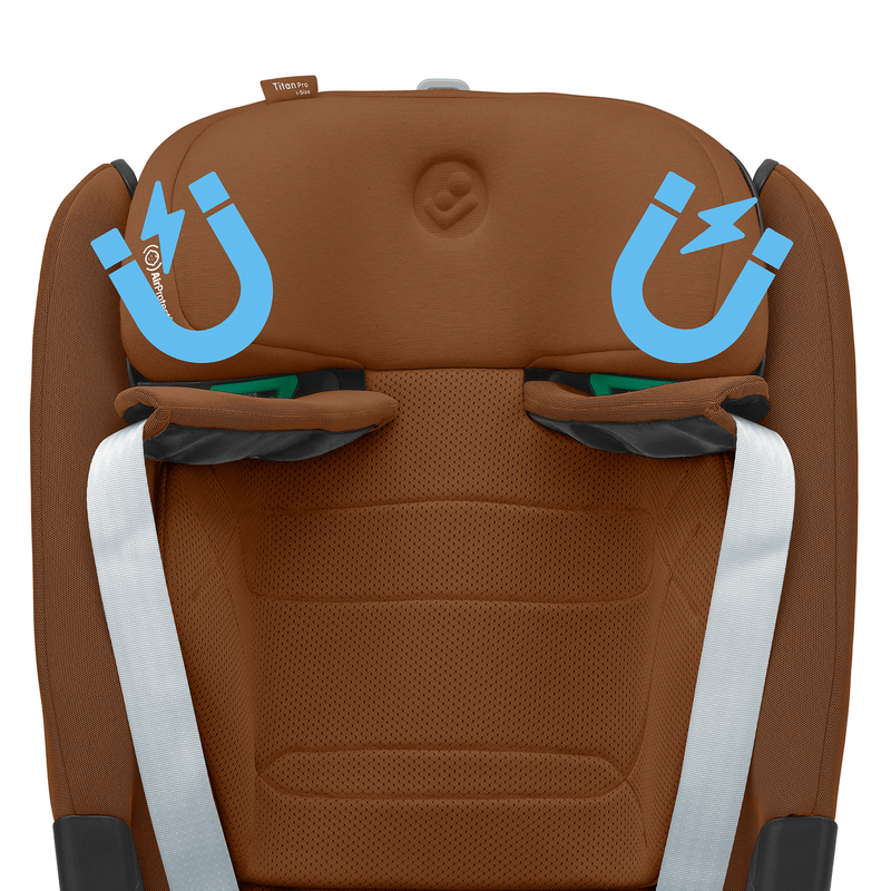 Maxi-Cosi Titan Pro 2 i-Size Car Seat in Authentic Cognac Car Seats 8618650111
