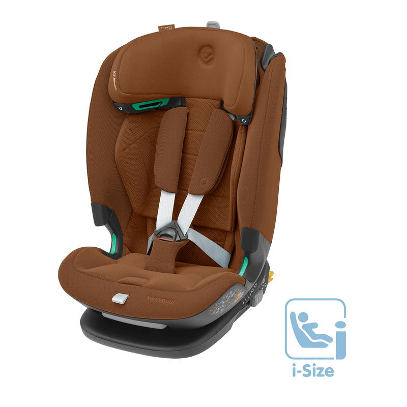 Maxi-Cosi Titan Pro 2 i-Size Car Seat in Authentic Cognac Car Seats 8618650111