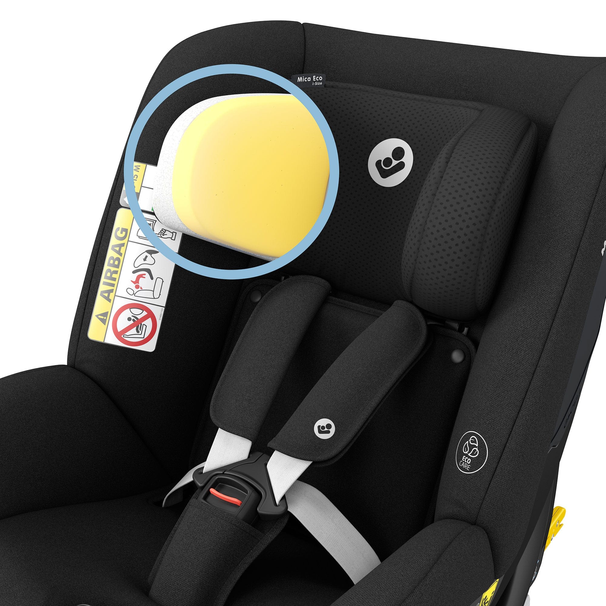Maxi-Cosi Mica Eco i-Size in Authentic Black Combination Car Seats 8516671110 8712930177074