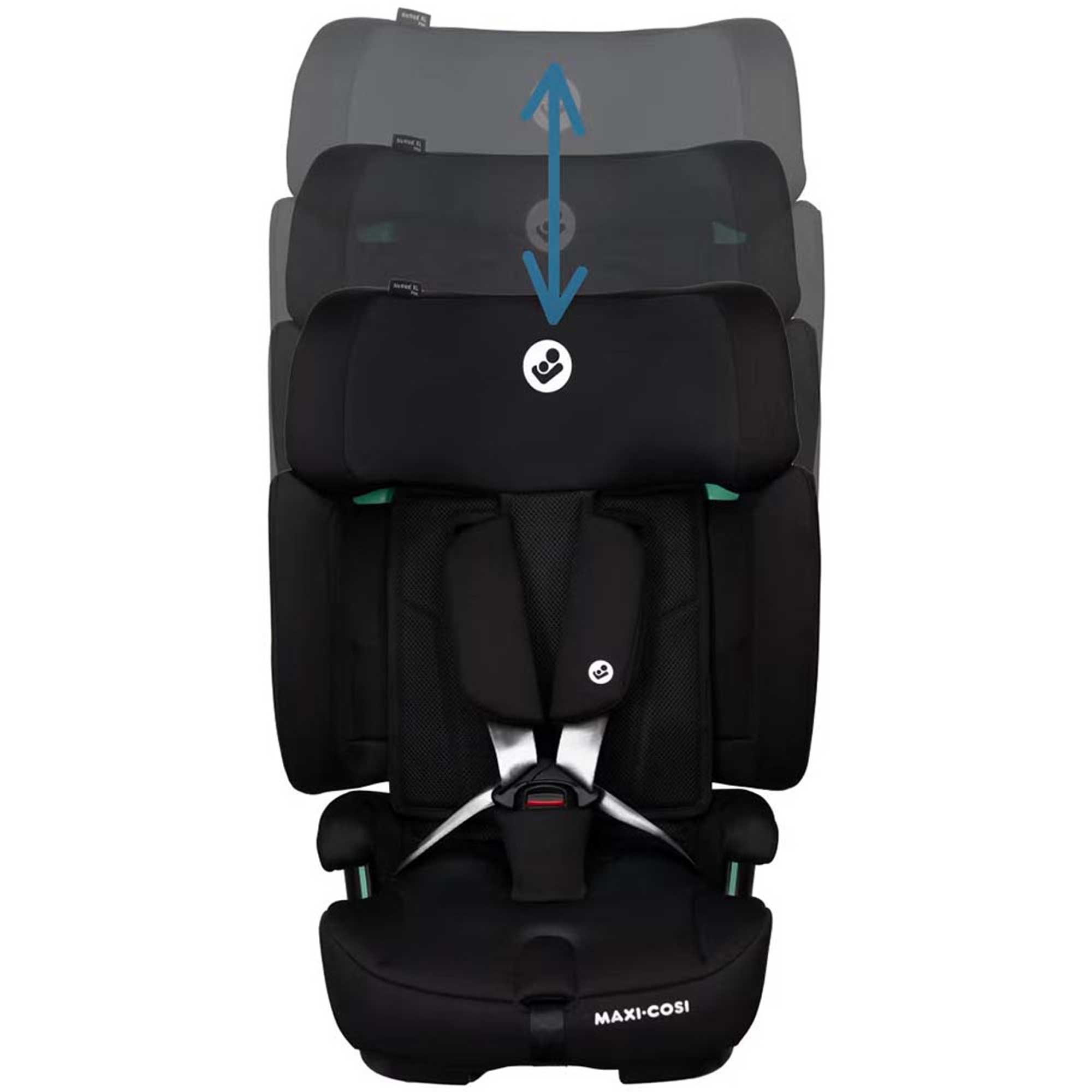 Maxi-Cosi Nomad XL Plus Folding Car Seat in Authentic Black Combination Car Seats 8063671110 8712930019770