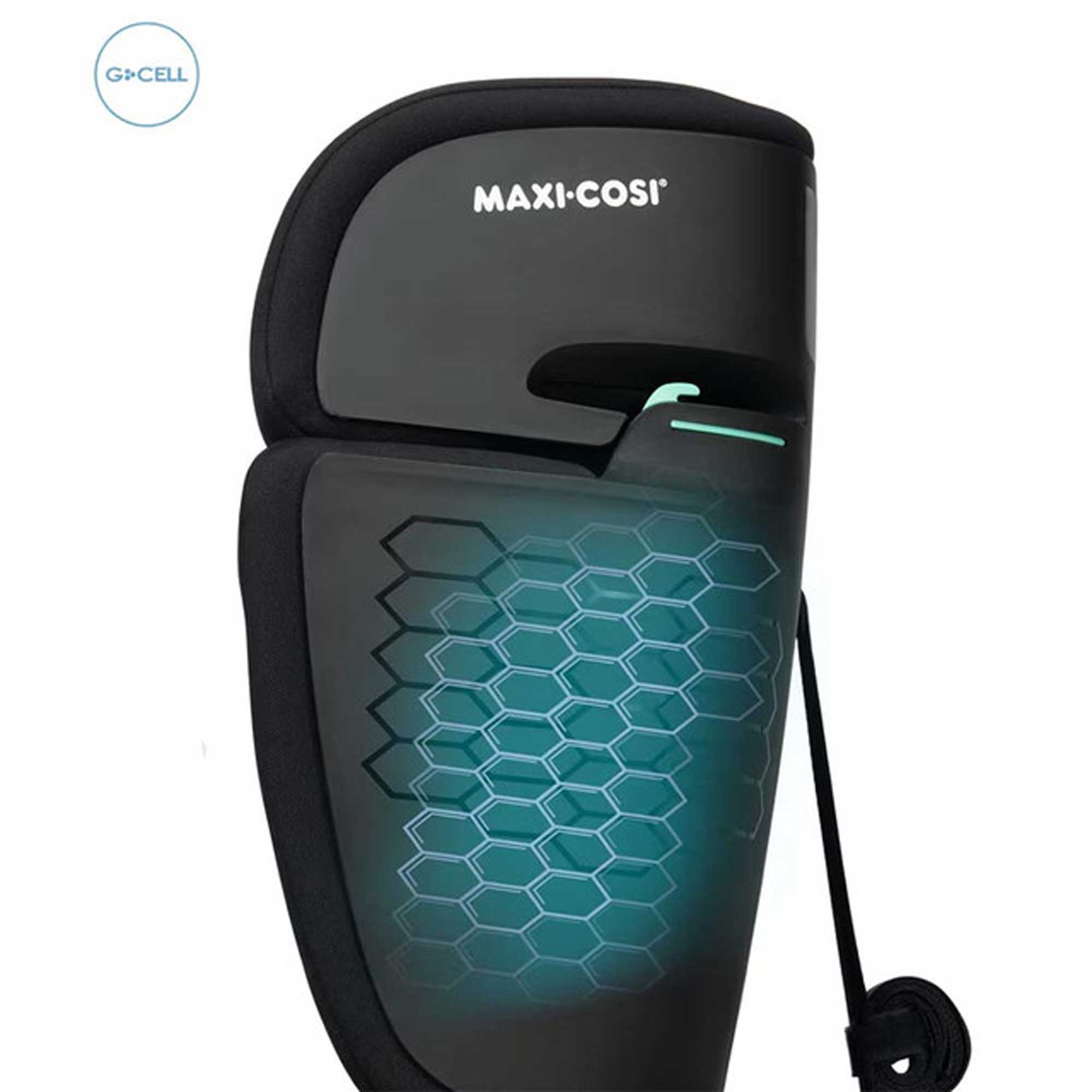 Maxi-Cosi Nomad XL Plus Folding Car Seat in Authentic Black Combination Car Seats 8063671110 8712930019770