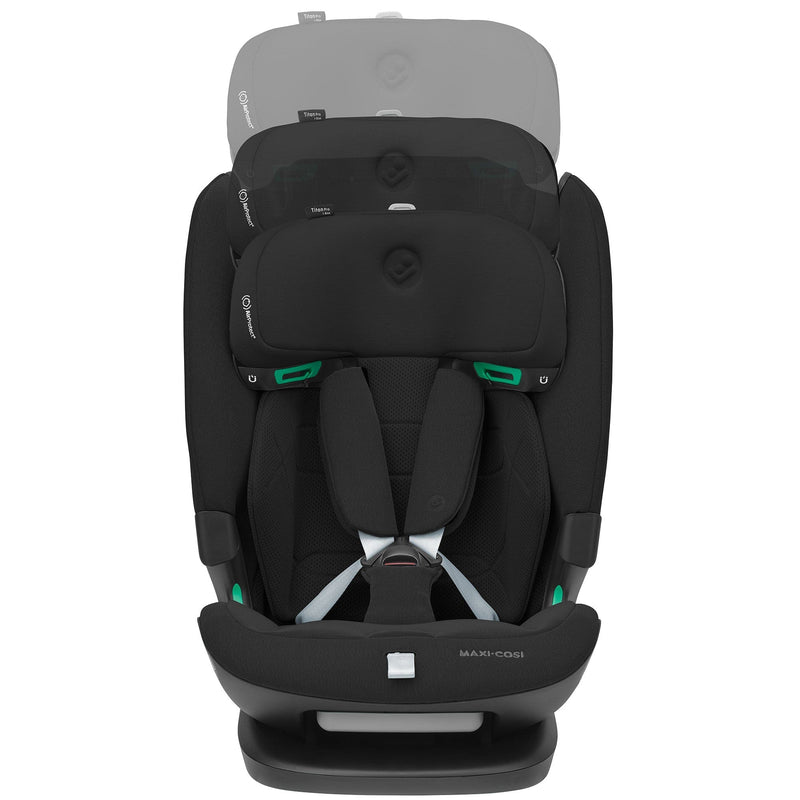 Maxi-Cosi Titan Pro 2 i-Size Car Seat in Authentic Black Combination Car Seats 8618671111 8712930183457