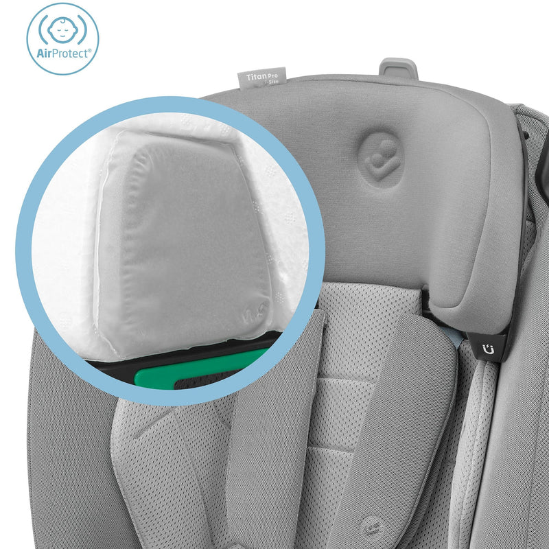 Maxi-Cosi Titan Pro 2 i-Size Car Seat in Authentic Grey Combination Car Seats 8618510111 8712830183464