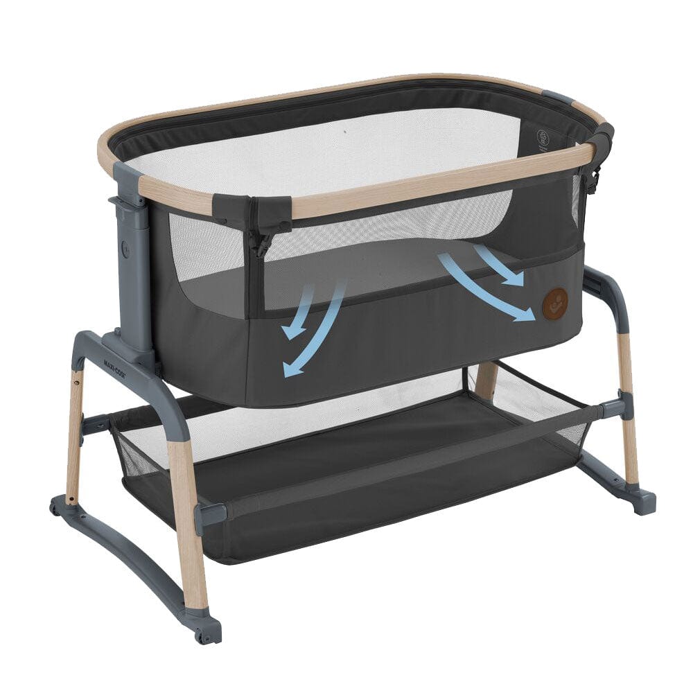 Maxi-Cosi Home Complete Bundle in Beyond Graphite Cribs 17815-HOME-COM-GRA 3220660003204