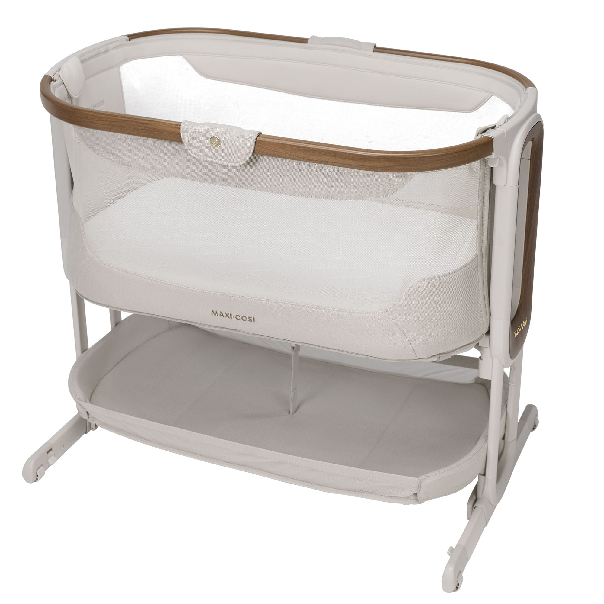Maxi-Cosi Iora Pro Co-Sleeper & Bassinet in Elegance Beige Cribs 2027159110 3220669980421